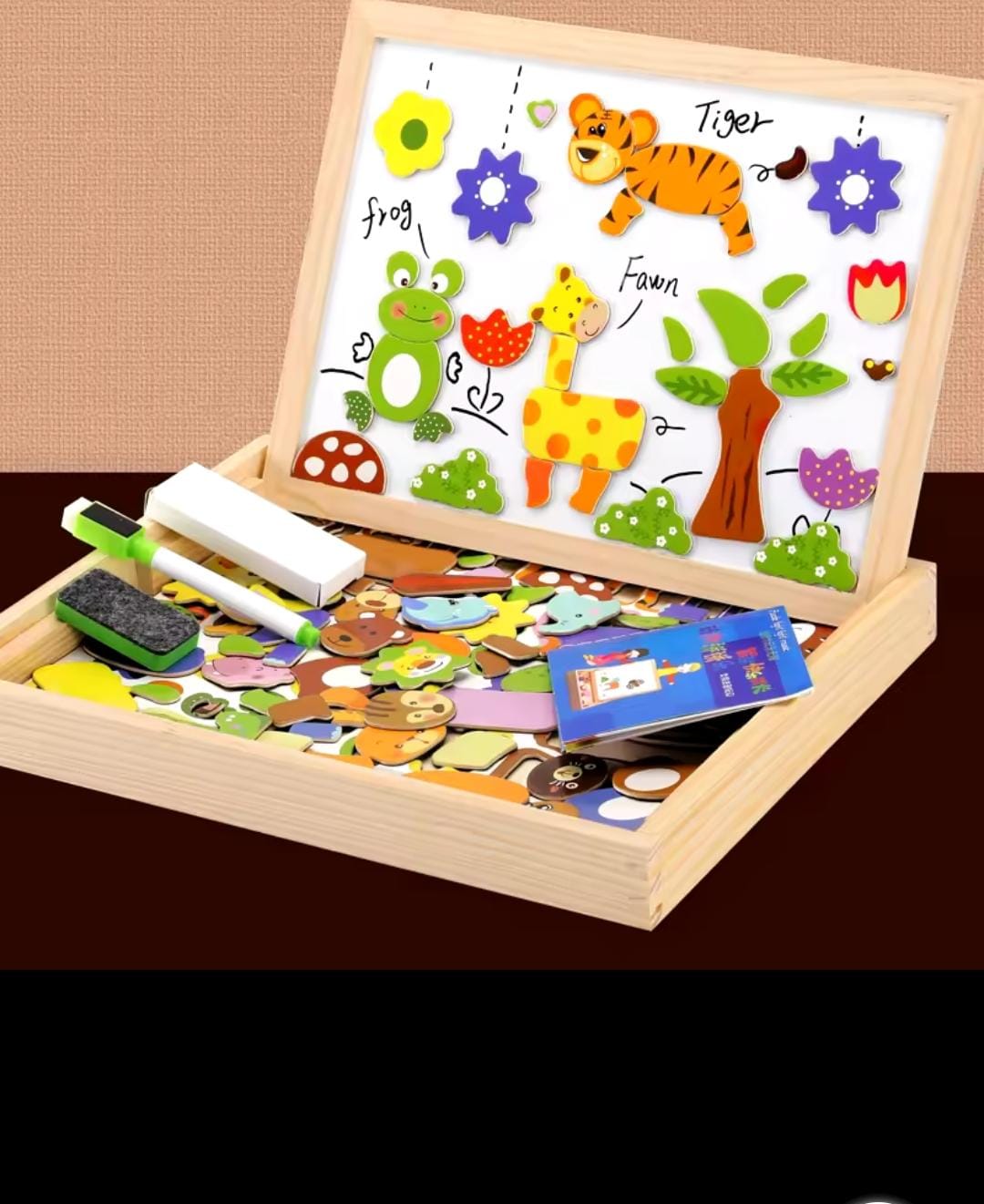 Pizarra didáctico 2en1 Rompecabezas